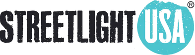 A black screen with some lights on it